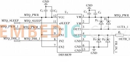 magnetic torque device drive circuit